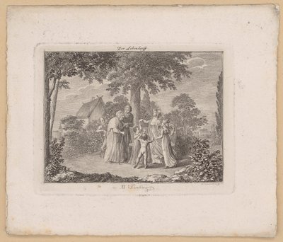 Period VI, Sheet 7 of the Series "The Course of Life" by Daniel Nikolaus Chodowiecki