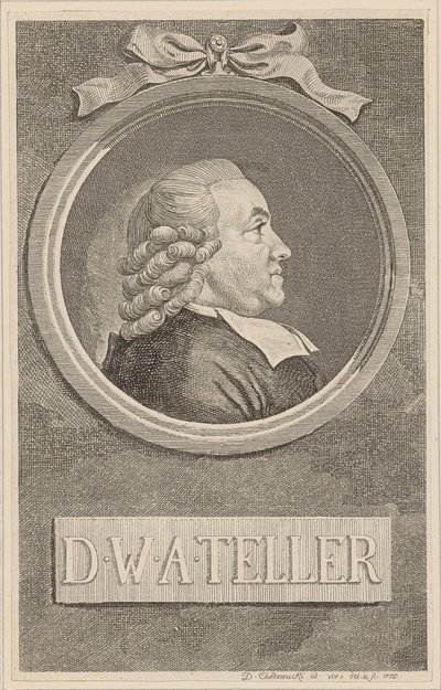 Portrait of Wilhelm Abraham Teller by Daniel Nikolaus Chodowiecki