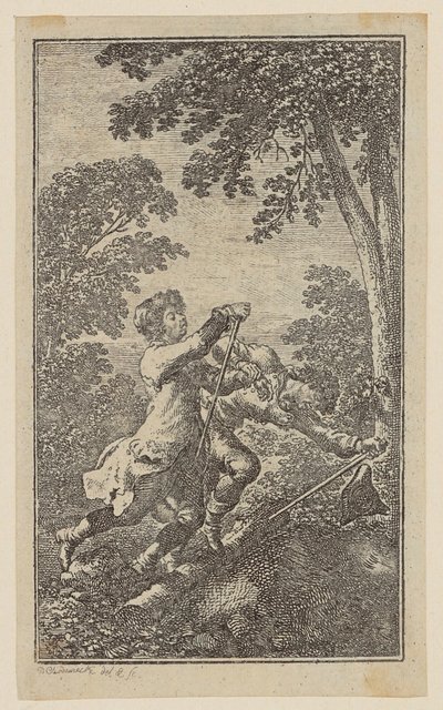 Etching for the Poem "The Human" by Daniel Nikolaus Chodowiecki