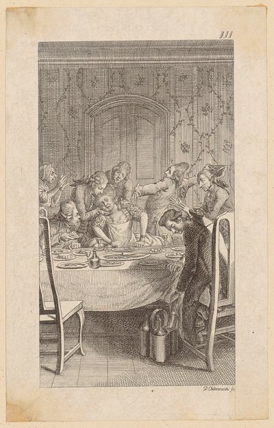 His Third Wife by Daniel Nikolaus Chodowiecki