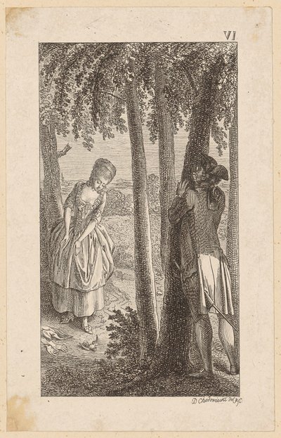 His Sixth Wife by Daniel Nikolaus Chodowiecki
