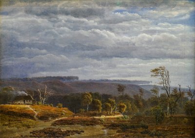A View of a Wooded Landscape in Jutland by Dankvart Dreyer