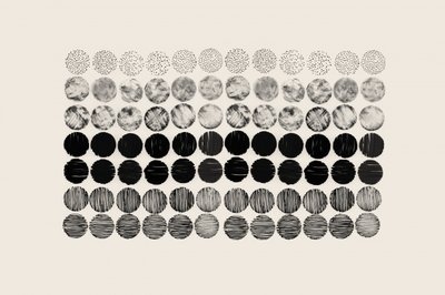 Gradient Textured Circles by Danushka Abeygoda