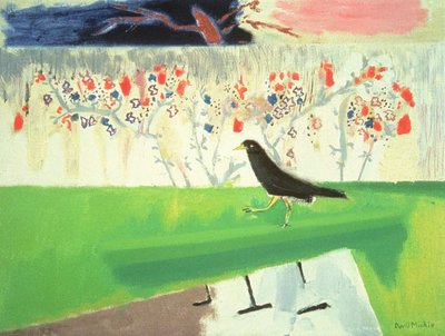 Mynah and Roses by David Alan Redpath Michie