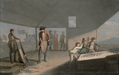 Lead Mining at Leadhills, the delivery and sorting of the lead by David Allan