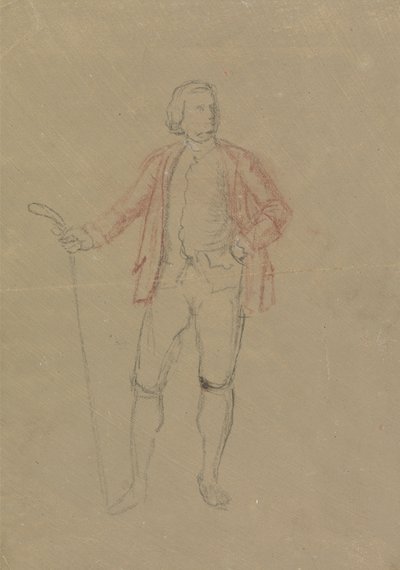 Study for the Portrait of William Inglis by David Allan