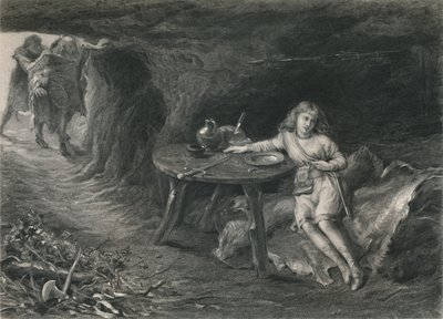 Imogen in the Cave Cymbeline by David Desvachez