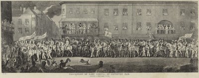 Procession of Lady Godiva at Coventry Fair by David Gee