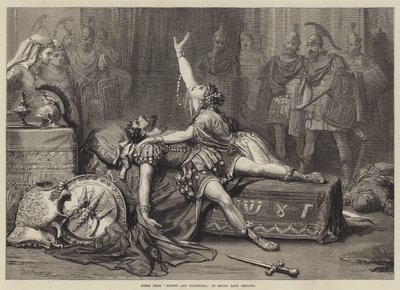 Scene from Antony and Cleopatra, at Drury Lane Theatre by David Henry Friston