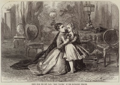 Scene from the New Play, Mary Warner, at the Haymarket Theatre by David Henry Friston