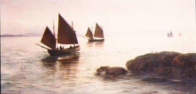 Fishing off the Coast of Penzance by David James