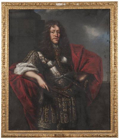Adolf Johan (1629-1689), Count Palatine of Zweibrücken, Duke of Stegeborg, Married to 1. Elsa Beata Brahe, 2. Elsa Elizabet Brahe by David Klöcker Ehrenstrahl