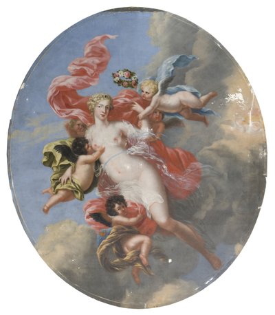 Anna Maria Soop af Limingo, 1660-1735, married to 1. Axel Wachtmeister of Mälsåker 2. Karl Gyllenstierna of Steninge by David Klöcker Ehrenstrahl