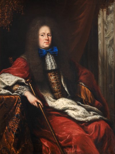 Johan Gabriel Stenbock (1640-1705), Count and Royal Councillor, 1690 by David Klöcker Ehrenstrahl