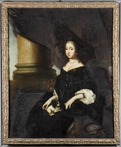 Portrait of Hedvig Eleonora of Holstein-Gottorp (1636-1715) by David Klöcker Ehrenstrahl