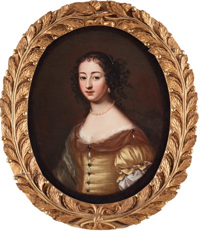 Lady in Yellow Dress by David Klöcker Ehrenstrahl