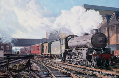 A Thompson B1 Class Moving Empty Stock on a Cold February Morning, 1998 by David Nolan