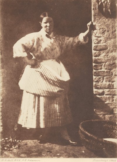 A Newhaven Fisherwoman, 1844 by David Octavius Hill