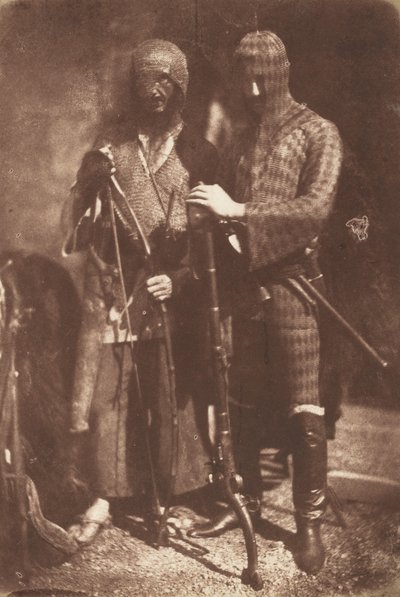 Afghan or Circassian Armour, 1843 by David Octavius Hill