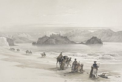 Isle of Graia, Gulf of Aqaba by David Roberts