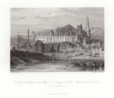 The Great Mosque and Alcazar by David Roberts