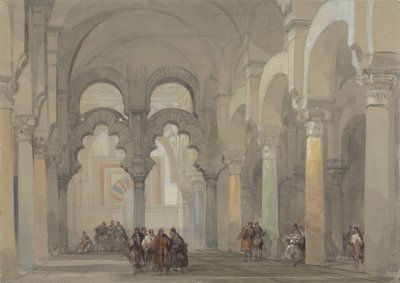The Mosque at Cordova by David Roberts