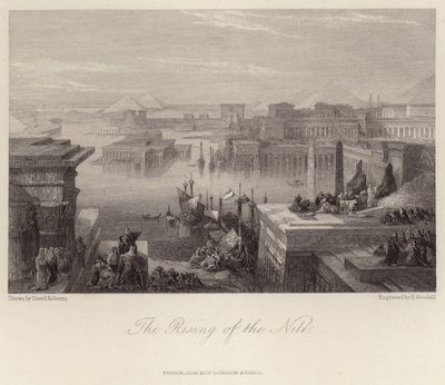 The Rising of the Nile by David Roberts