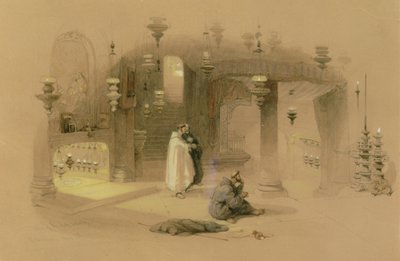 The Shrine of the Holy Nativity, Bethlehem by David Roberts
