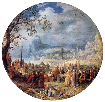 The Sermon of Christ at the Genezareth Lake by David Vinckboons