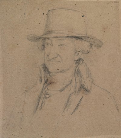 Portrait of a Gentleman with a Hat by David Wilkie