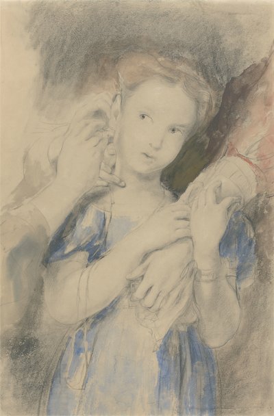 Study for The First Ear Ring by David Wilkie