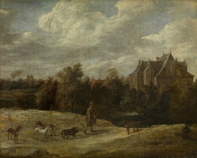 Returning from the Hunt by David the Younger Teniers