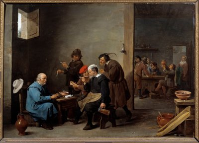 The Man with the White Hat by David Teniers the Younger