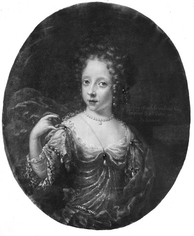Kristina Charlotta, 1679-1689, Princess of Denmark by David von Krafft