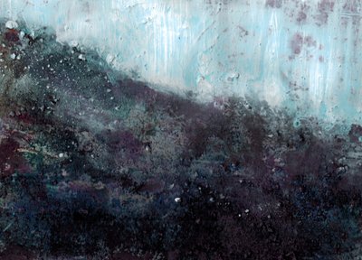 Dark Winter Seascape by Deb Chaney