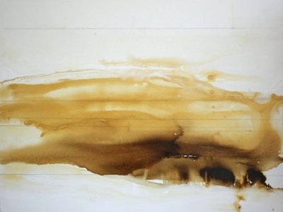 Earthy Abstract Landscape by Deb Chaney