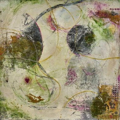 Organic Abstract Layers by Deb Chaney