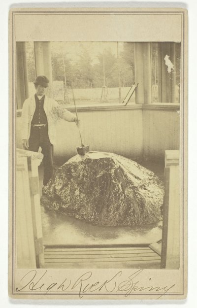 High Rock Spring, c. 1865 by Deloss Barnum