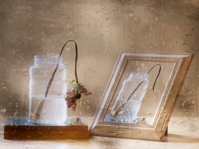 Rainy Day Reflection by Delphine Devos