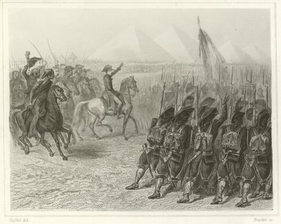 Battle of the Pyramids by Denis Auguste Marie Raffet