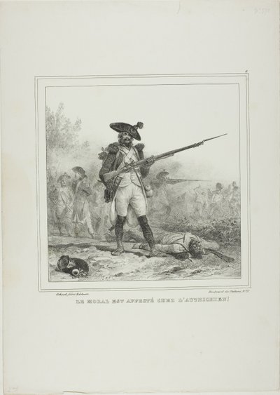 Morale is Affected by the Austrians! by Denis Auguste Marie Raffet