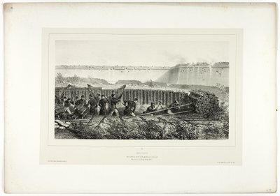 Sapping in Full Swing, from Souvenirs of Italy: Expedition to Rome by Denis Auguste Marie Raffet