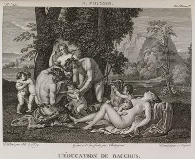 The Education of Bacchus by Denis Sebastien Leroy