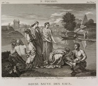 Moses Saved from the Waters by Denis Sebastien Leroy