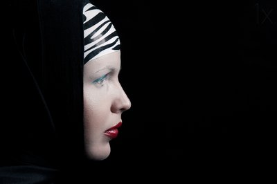Mysterious Woman Profile by Denisa Justusová Šumcová