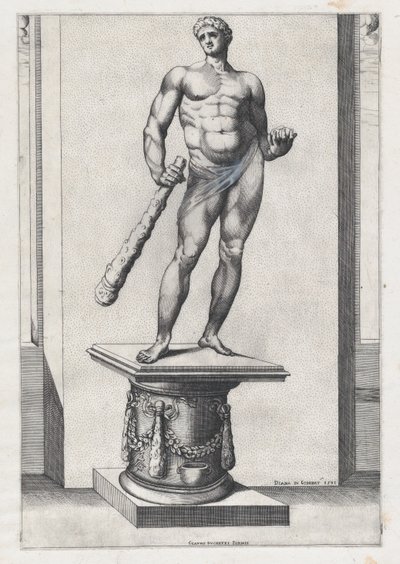 Speculum Romanae Magnificentiae: Hercules with the apples of the Hesperides by Diana Mantuana