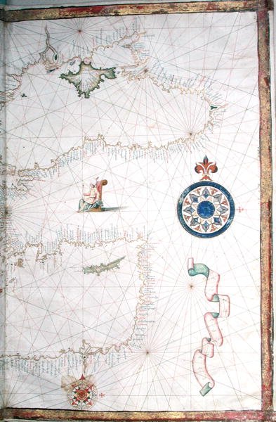 Turkey, the Caspian Sea and Cyprus (detail) by Diego Homem