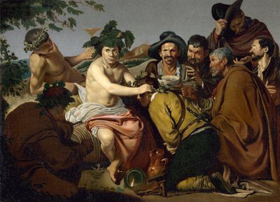 The Triumph of Bacchus by Diego Rodriguez de Silva y (after) Velazquez