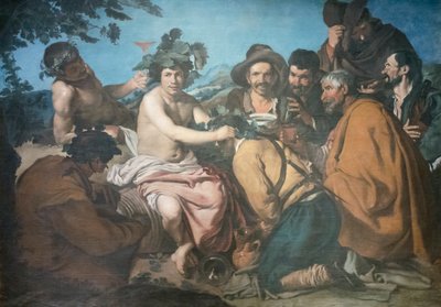 Triumph of Bacchus, aka The Drinkers (after Diego Velazquez) by Diego Rodriguez de Silva y (after) Velazquez
