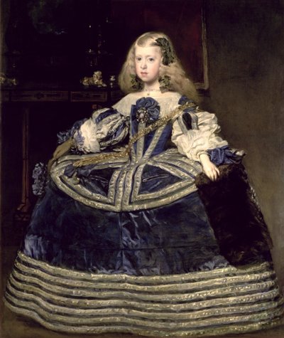 Infanta Margarita Teresa in a Blue Dress by Diego Velázquez